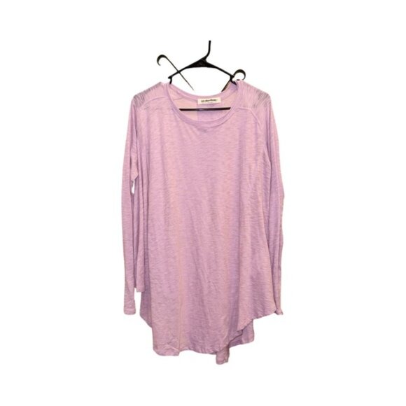 We The Free Lavender Asymmetrical Tunic Top | Size Small | Flowy Lightweight Kni - Picture 4 of 5